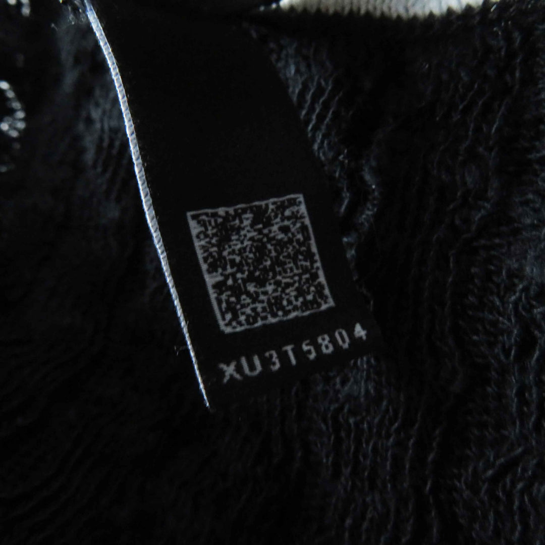 美品◎CHANEL シャネル P72078 ココマークボタン付き バイカラー 半袖 ワンピース ブラック ホワイト 36 イタリア製 正規品 レディース
