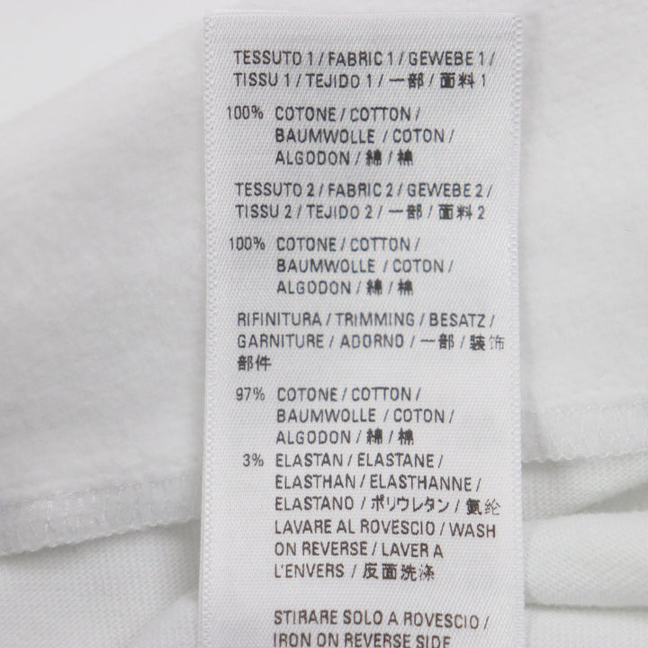 極美品▼BALENCIAGA バレンシアガ 22SS 681029 グラフィックロゴ レイヤードデザイン オーバーサイズ プルオーバー パーカー XS 正規品