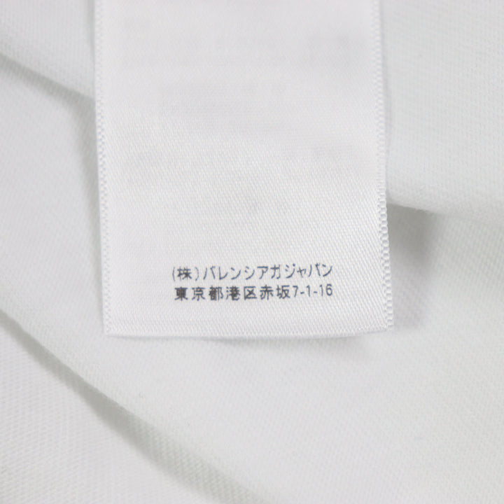 極美品▼BALENCIAGA バレンシアガ 22SS 681029 グラフィックロゴ レイヤードデザイン オーバーサイズ プルオーバー パーカー XS 正規品