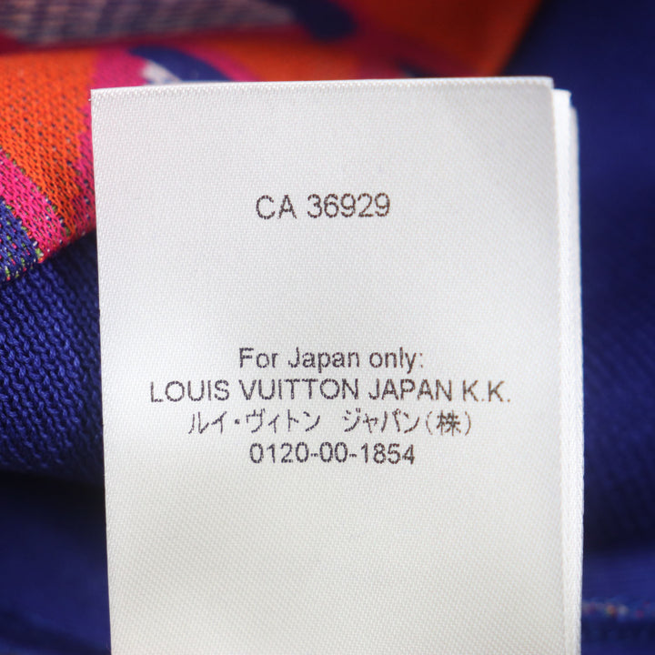 未使用品▼LOUIS VUITTON ルイヴィトン 22AW ダイヤモンドダミエ クルーネック スウェットシャツ ニット マルチ L 伊製 正規品 メンズ