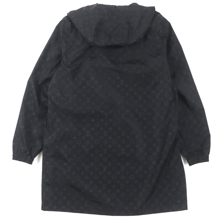 美品▼ルイヴィトン 22AW HNK48W ミッドレングスモノグラム ウインドブレーカーパーカー 50 ハンガー・ガーメント付き 正規品 メンズ