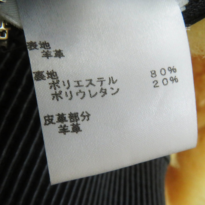 美品◎LOUIS VUITTON ルイヴィトン FJLJ12XKN 羊革 モノグラム リバーシブル ムートンジャケット ダークブラウン 正規品 レディース