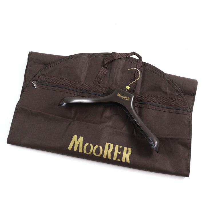 極美品○MOORER ムーレー VALENTE-KM ロゴパッチ付き グースダウン キルティング ホーンボタン ダウンジャケット 44 メンズ 定価245300円