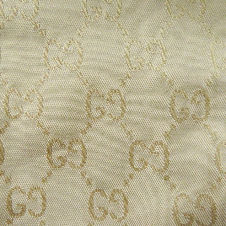 極美品◎GUCCI グッチ 2024年製 771441 GG柄 ベルト付き ワイドスリーブ オーバーシルエット ロング シングルトレンチコート ベージュ 40