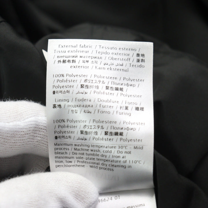 美品○VALENTINO ヴァレンティノ XV3CJE2680R V OPTICAL JACKET ロゴ総柄 オプティカルプリント フーデッド ジャケット 44 正規品 メンズ