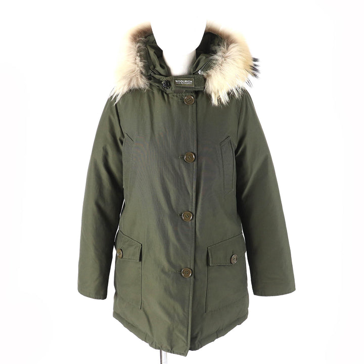 美品△WOOLRICH ウールリッチ WWCPS2479D WS ARCTIC PARKA DF アークティックパーカー ダウンジャケット XS 正規品 定価107800円
