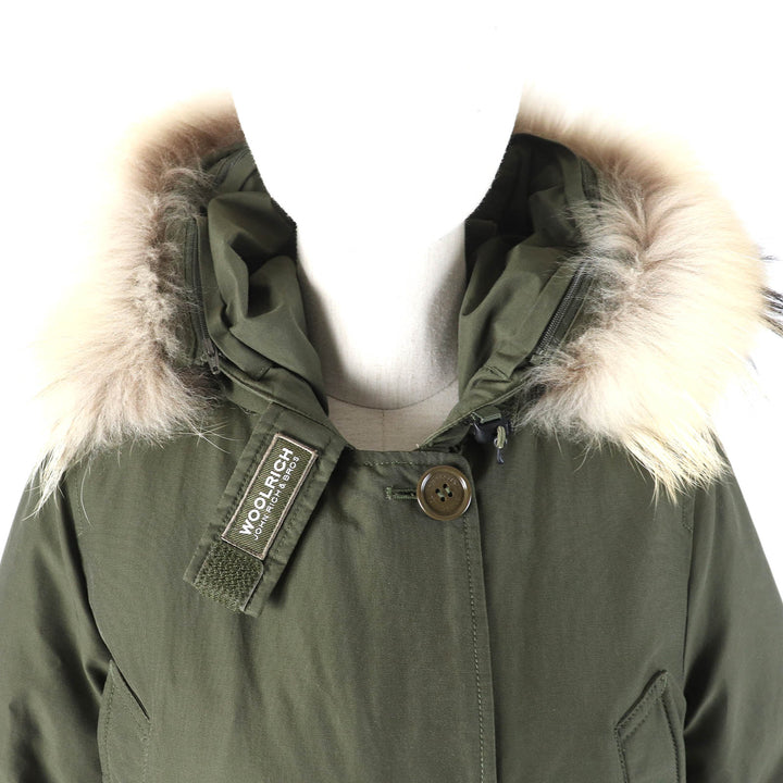 美品△WOOLRICH ウールリッチ WWCPS2479D WS ARCTIC PARKA DF アークティックパーカー ダウンジャケット XS 正規品 定価107800円