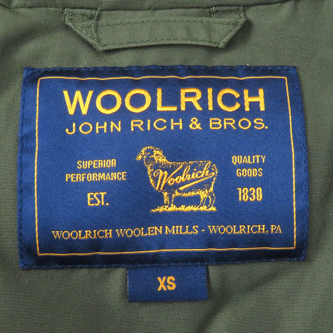 美品△WOOLRICH ウールリッチ WWCPS2479D WS ARCTIC PARKA DF アークティックパーカー ダウンジャケット XS 正規品 定価107800円