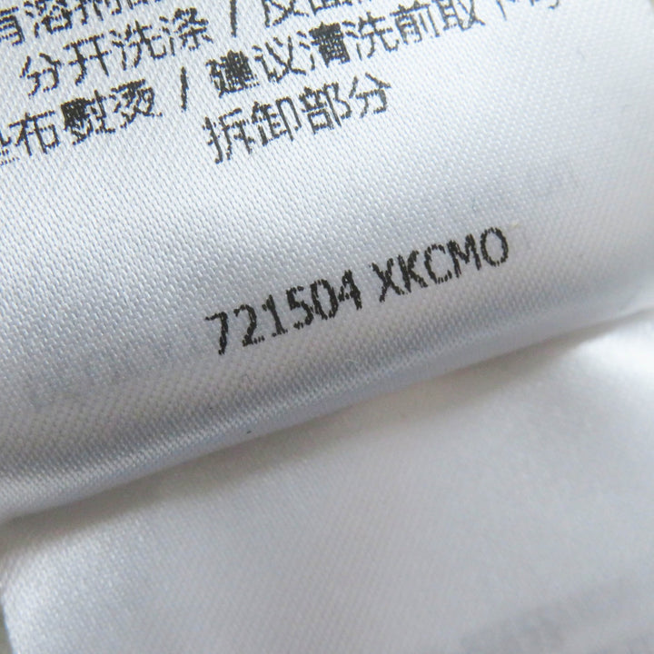 極美品◎GUCCI×adidas グッチ×アディダス 721504 モヘア トレフォイル エンブロイダリー ニット パンツ ホワイト XXS 正規品 レディース