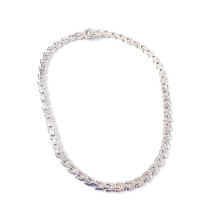 美品★TIFFANY&amp;Co. ティファニー ヴィンテージ 80年代 希少 Yリンク ネックレス アクセサリー SV925 シルバー 重量64.81g レディース