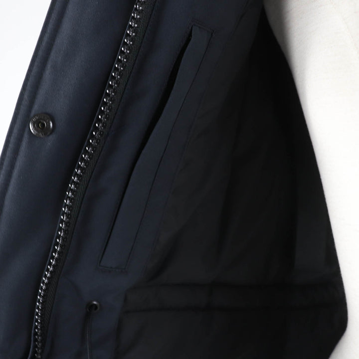 良品☆CANADA GOOSE カナダグース 6660LA TRILLIUM PARKA トリリウムパーカー ファー・フード付 ダウンコート ネイビー S 国内正規品