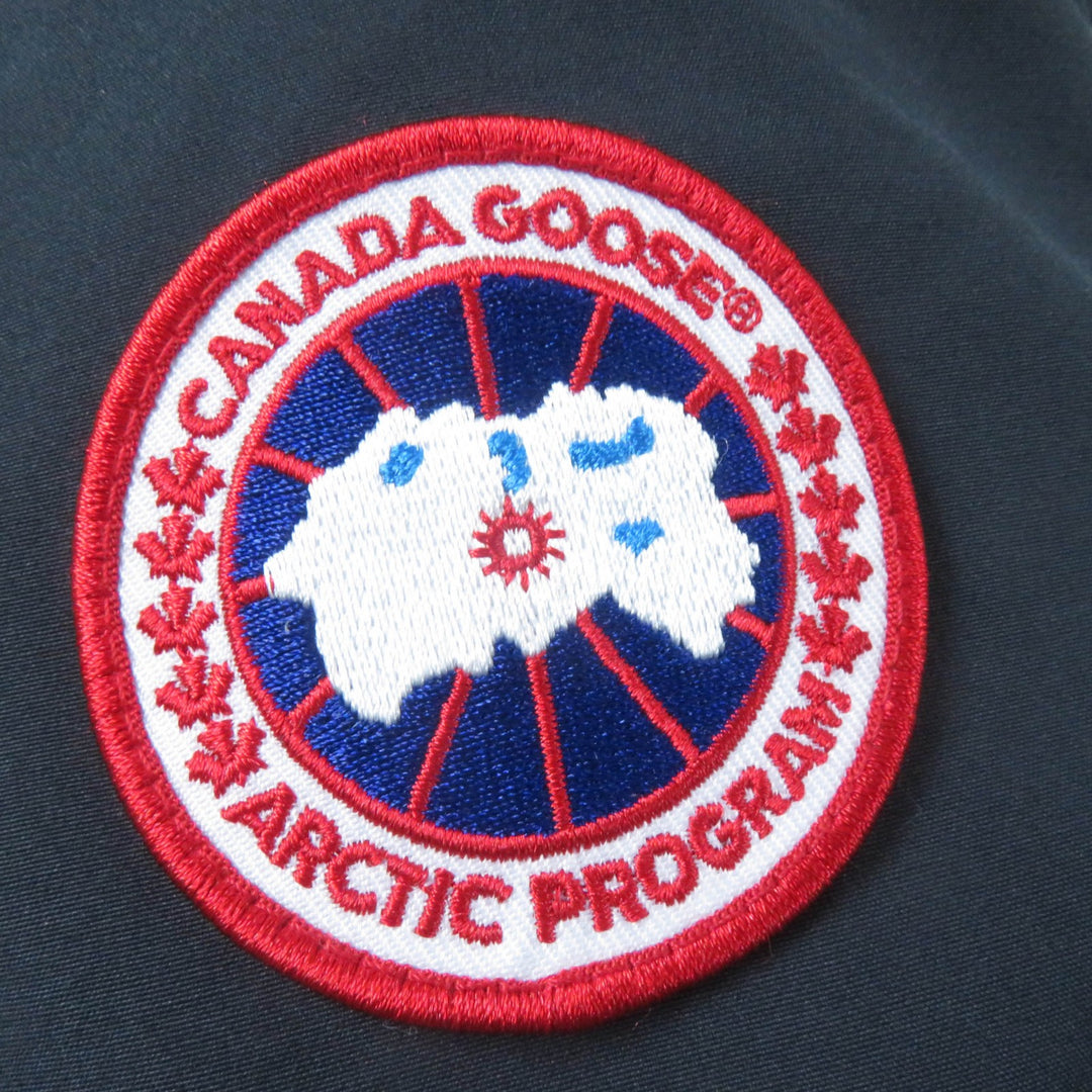 良品☆CANADA GOOSE カナダグース 6660LA TRILLIUM PARKA トリリウムパーカー ファー・フード付 ダウンコート ネイビー S 国内正規品