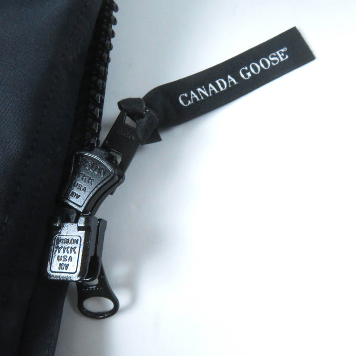 良品☆CANADA GOOSE カナダグース 6660LA TRILLIUM PARKA トリリウムパーカー ファー・フード付 ダウンコート ネイビー S 国内正規品