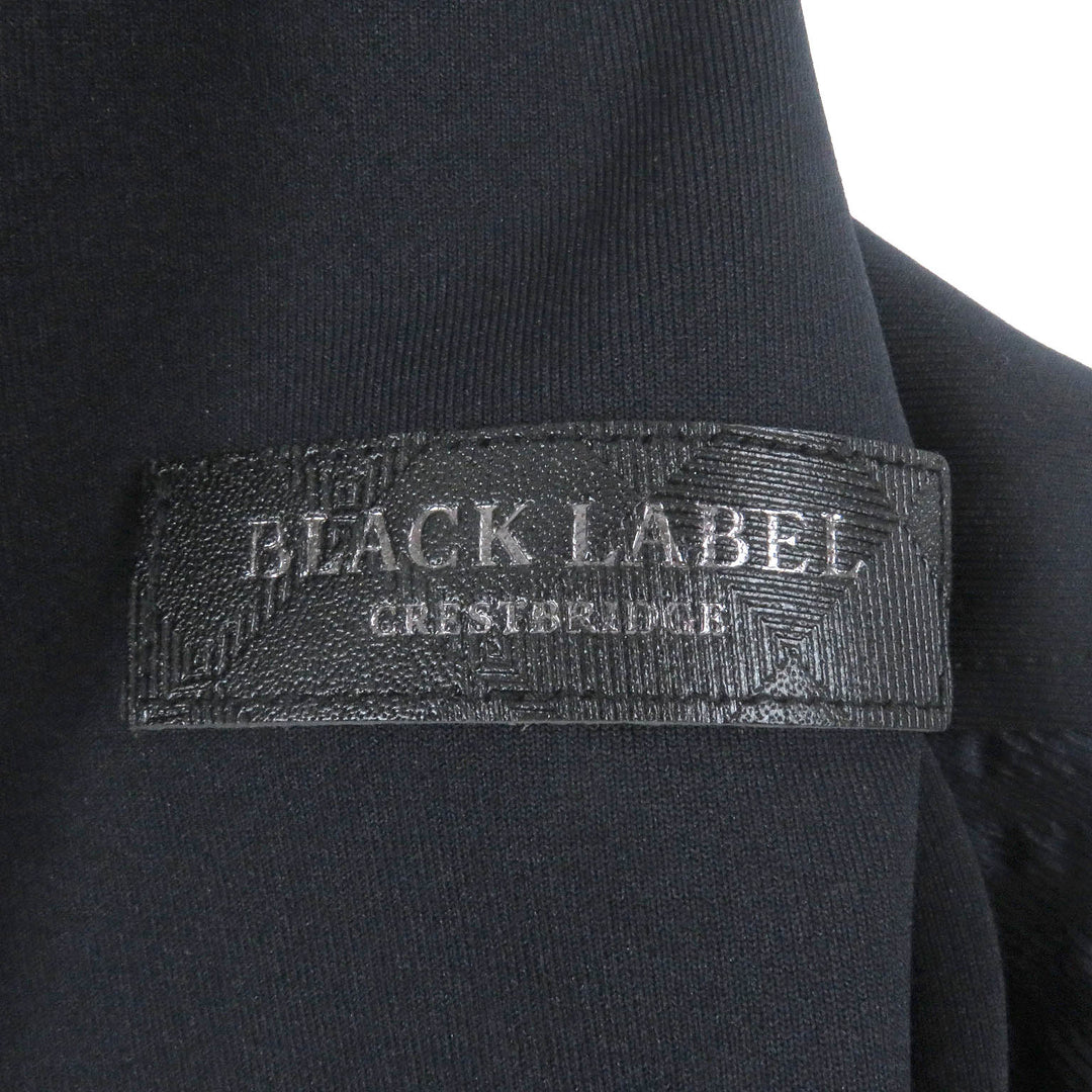 極美品□BLACK LABELCRESTBRIDGE ブラックレーベル・クレストブリッジ 素材切替 サッカー地 チェック柄 ブルゾン ZIPパーカー M 正規品