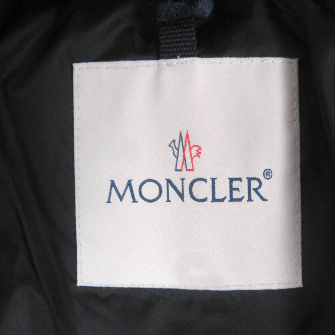 極美品□MONCLER モンクレール 19-20AW DANUBE GIUBBOTTO ウール チェック柄 ダウンジャケット レッド ブラック 0 正規品 レディース