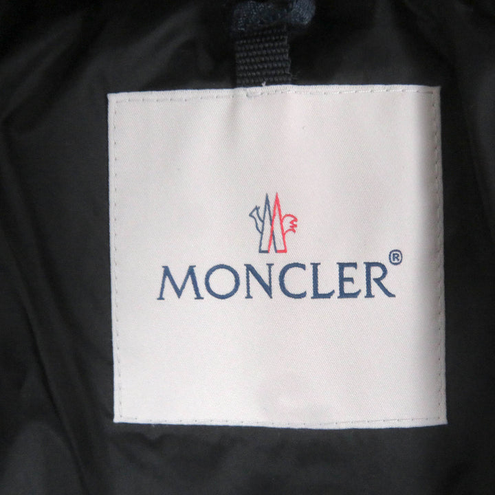 極美品□MONCLER モンクレール 19-20AW DANUBE GIUBBOTTO ウール チェック柄 ダウンジャケット レッド ブラック 0 正規品 レディース