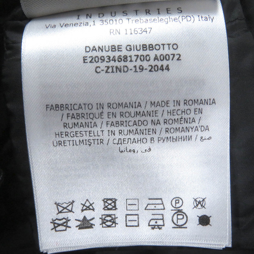 極美品□MONCLER モンクレール 19-20AW DANUBE GIUBBOTTO ウール チェック柄 ダウンジャケット レッド ブラック 0 正規品 レディース