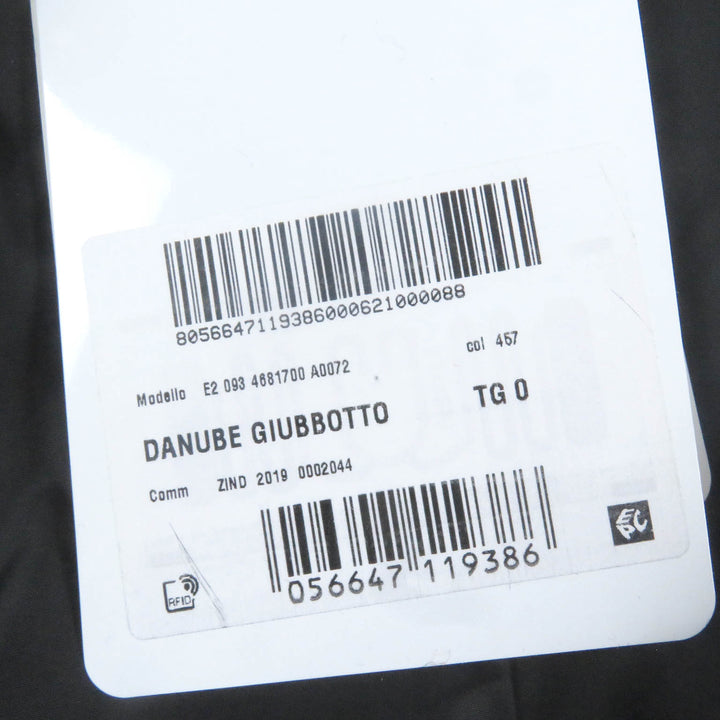 極美品□MONCLER モンクレール 19-20AW DANUBE GIUBBOTTO ウール チェック柄 ダウンジャケット レッド ブラック 0 正規品 レディース