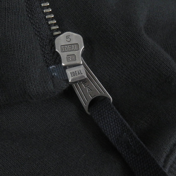 未使用品□Maison Margiela 10 24SS S50HG0045 コットン USED加工 オーバーサイズ パーカー ブラック M イタリア製 正規品 定価211200円