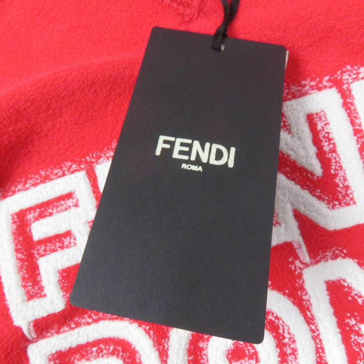 未使用品☆FENDI×MARC JACOBS フェンディ×マークジェイコブス 2022年製 FS7948 クロップド丈 ロゴスウェット XXS 正規品 レディース
