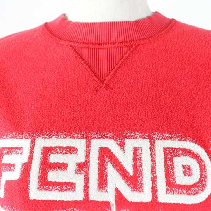 未使用品☆FENDI×MARC JACOBS フェンディ×マークジェイコブス 2022年製 FS7948 クロップド丈 ロゴスウェット XXS 正規品 レディース