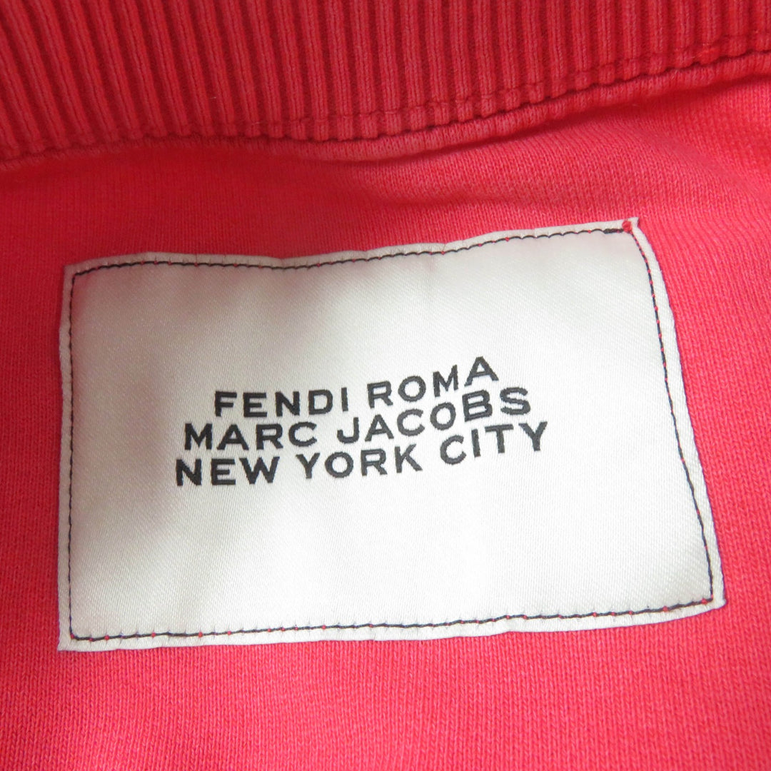 未使用品☆FENDI×MARC JACOBS フェンディ×マークジェイコブス 2022年製 FS7948 クロップド丈 ロゴスウェット XXS 正規品 レディース
