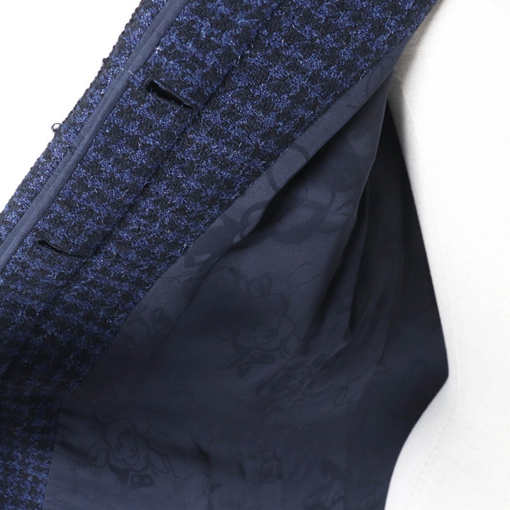 極美品◎CHANEL シャネル P57229 パク・シネ着用 BIGココバッグルベルト付き ロングコート ブラック ネイビー 34 仏製 正規品 レディース