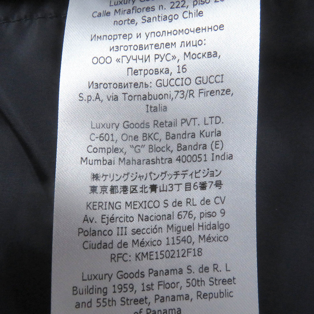 極美品□GUCCI グッチ 23AW 762559 GGキャンバス ロゴ総柄 フーデッド ダウンジャケット レッド 44 ハンガー付 イタリア製 正規品 メンズ