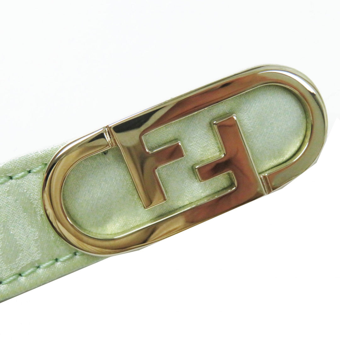 未使用品◎FENDI フェンディ 22SS FJ7264 by Kim Jones Hairdo Girls シルク100％ ベルト付 FFロゴ ズッカ柄 キルティングジャケット 38