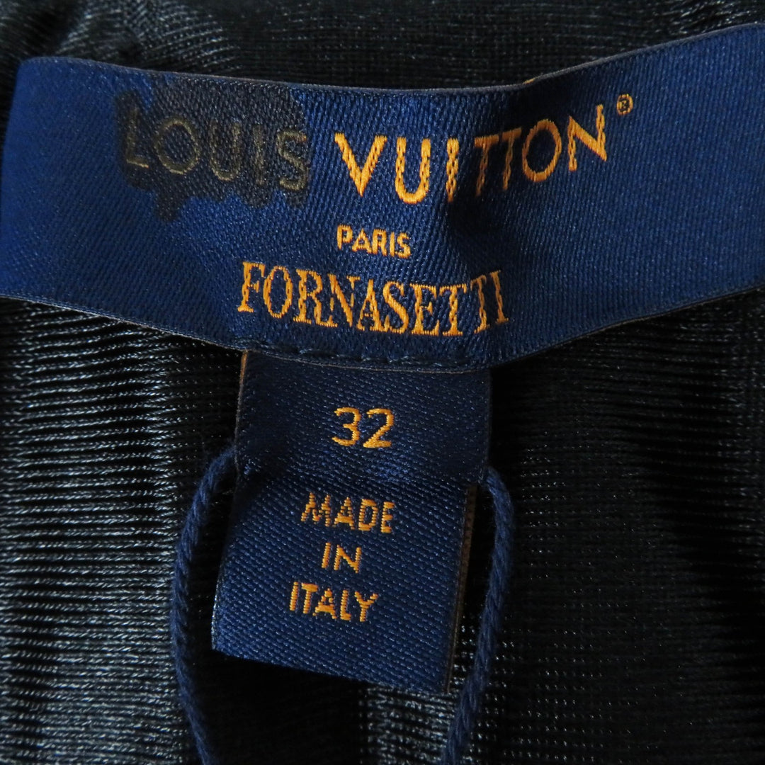 未使用品◎LOUIS VUITTON ルイヴィトン 21AW フォルナセッティ ボア フリース ジップアップ ジャケット マルチ 32 イタリア製 正規品