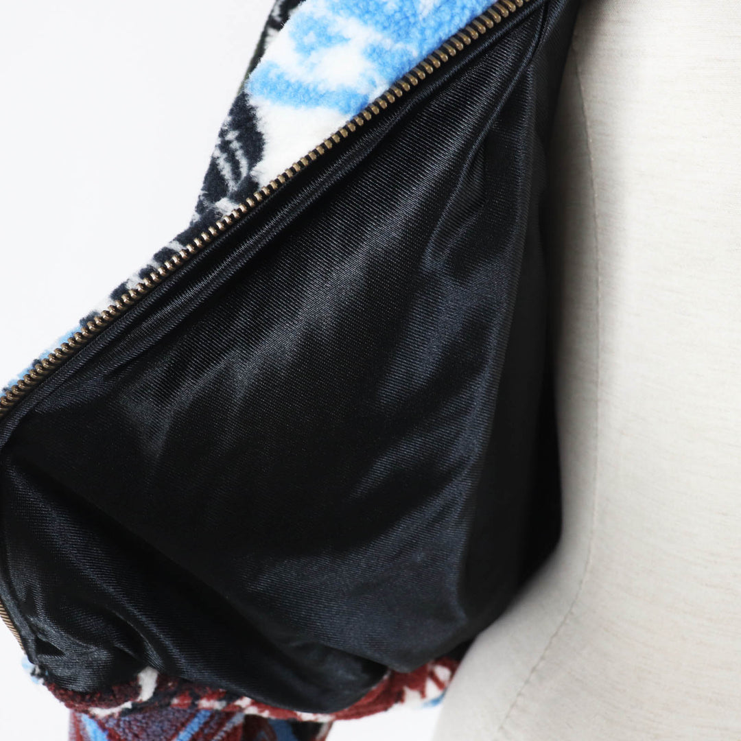 未使用品◎LOUIS VUITTON ルイヴィトン 21AW フォルナセッティ ボア フリース ジップアップ ジャケット マルチ 32 イタリア製 正規品