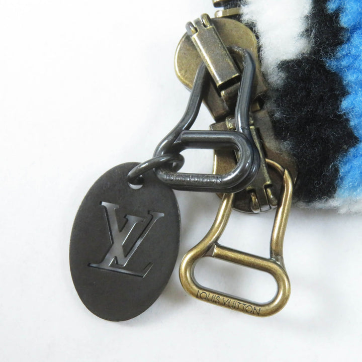 未使用品◎LOUIS VUITTON ルイヴィトン 21AW フォルナセッティ ボア フリース ジップアップ ジャケット マルチ 32 イタリア製 正規品