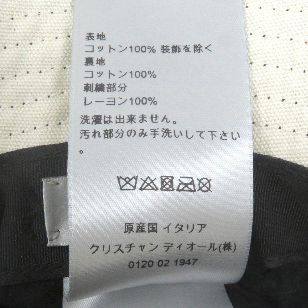 極美品□DIOR Cactus Jack ディオール オム カクタスジャック 033C906U4511 トラヴィススコット バケットハット M イタリア製 正規品