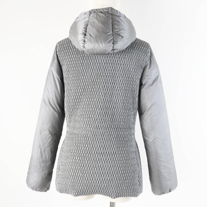極美品◎MONCLER モンクレール 22AW CESTREDE マイクロダイヤモンドキルティング ダウンジャケット／コート グレー 00 正規品 レディース