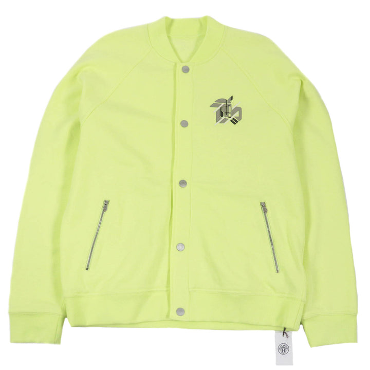未使用品□HERMES エルメス 23SS Chevaux en Symetrie シュヴォーアンシンメトリー セリエボタン ブルゾンジャケット イタリア製 正規品