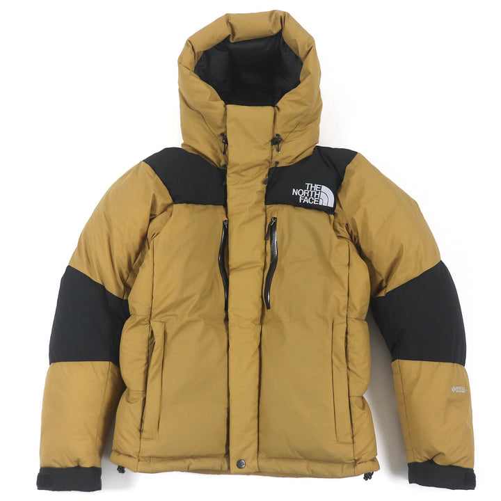 美品□THE NORTH FACE ザ・ノースフェイス ND91950 Baltro Light Jacket ゴアテックス フーデッド ダウンジャケット ブラウン S 正規品