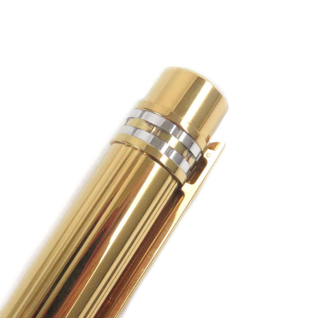 極美品□Cartier カルティエ ヴィンテージ パンテール ペン先18K Fニブ マスト ドゥ カルティエ キャップ式 万年筆 ゴールド フランス製