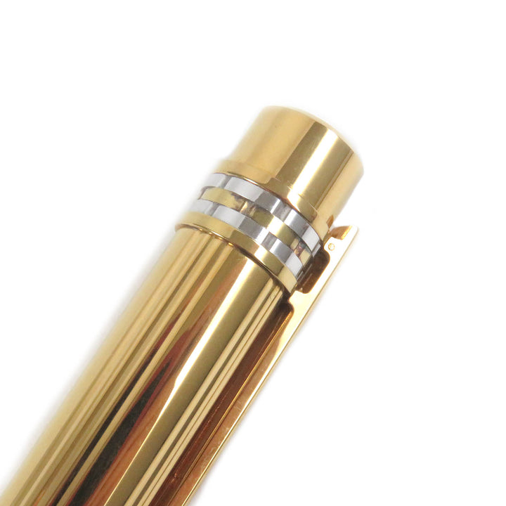 極美品□Cartier カルティエ ヴィンテージ パンテール ペン先18K Fニブ マスト ドゥ カルティエ キャップ式 万年筆 ゴールド フランス製