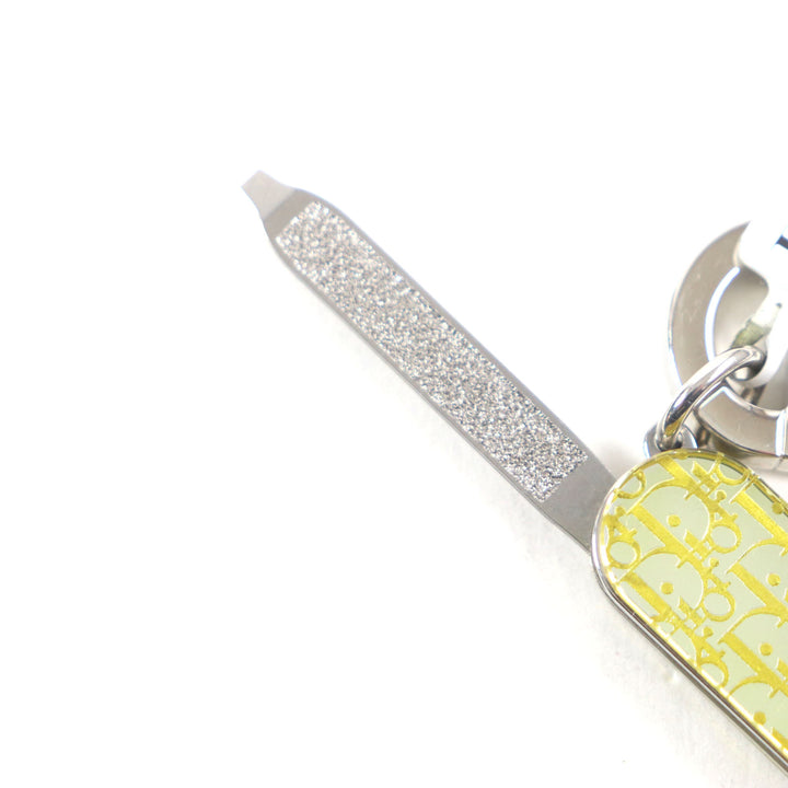 未使用品▼DIOR ビクトリノックス ディオール オム V0692HOMMT008U オブリーク マルチツール アーミーナイフ型 キーホルダー ケース付き