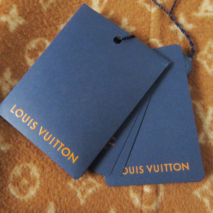 未使用品◎LOUIS VUITTON ルイヴィトン 1A8262 シルク混 裏モノグラム柄 フーデッド ラップコート キャメル 42 ガーメント付 定価632500円