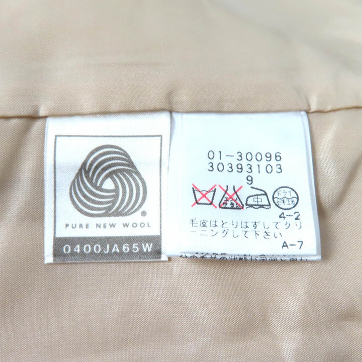 未使用品★COJANA 東京スタイル コジャーナ 東京スタイル アンゴラ100% 襟元ラビットファー付 コート ベージュ 9 正規品 レディース