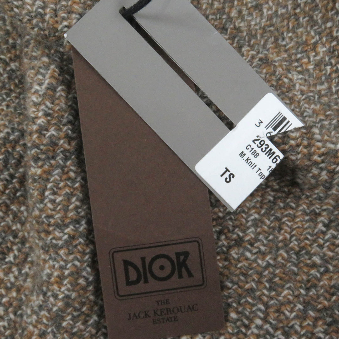 未使用品□DIOR×Cactus Jack ディオール オム×カクタスジャック 293M630AT363 トラヴィス・スコット モックネック セーター S 正規品