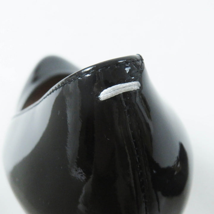 未使用品◎Maison Margiela 22 メゾンマルジェラ22 S58WL0229 アーモンドトゥ パテントレザー パンプス 36 箱・袋付 正規品 定価126500円