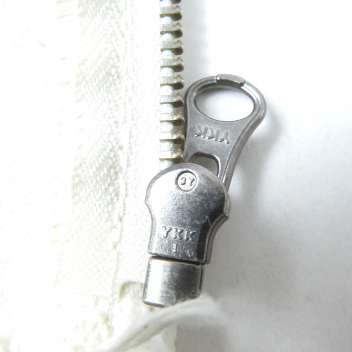 未使用品☆MM6 Maison Margiela メゾンマルジェラ 2022年製 S62NC0098 カットオフ コーティング加工 デニム ベスト アイボリー 38 正規品