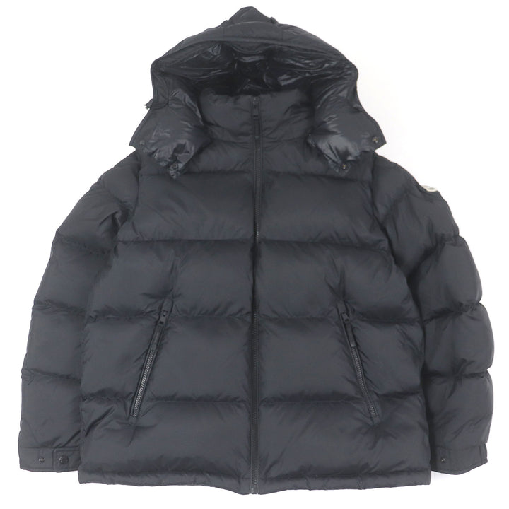 美品□MONCLER GENIUS 7 モンクレール ジーニアス 7 2023年製 ACANTHUS ヒロシフジワラ フラグメント ダウンジャケット 黒 3 正規品