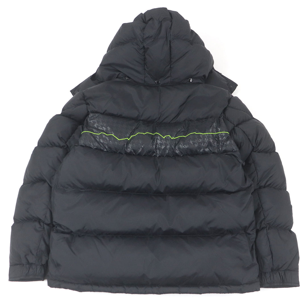美品□MONCLER GENIUS 7 モンクレール ジーニアス 7 2023年製 ACANTHUS ヒロシフジワラ フラグメント ダウンジャケット 黒 3 正規品
