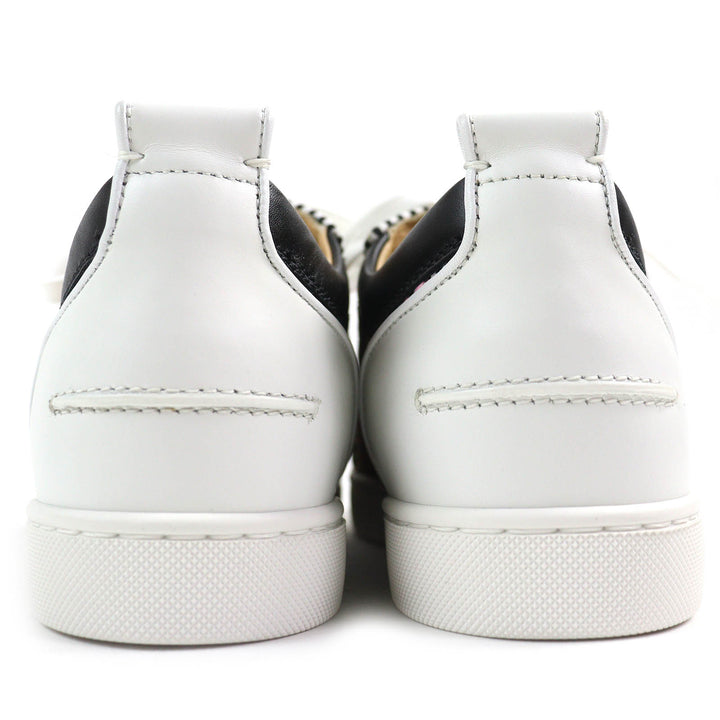 未使用品△Christian Louboutin クリスチャンルブタン RAPHIA BISTROT ラフィア ビストロ 編み込み レザー スニーカー マルチカラー 42.5