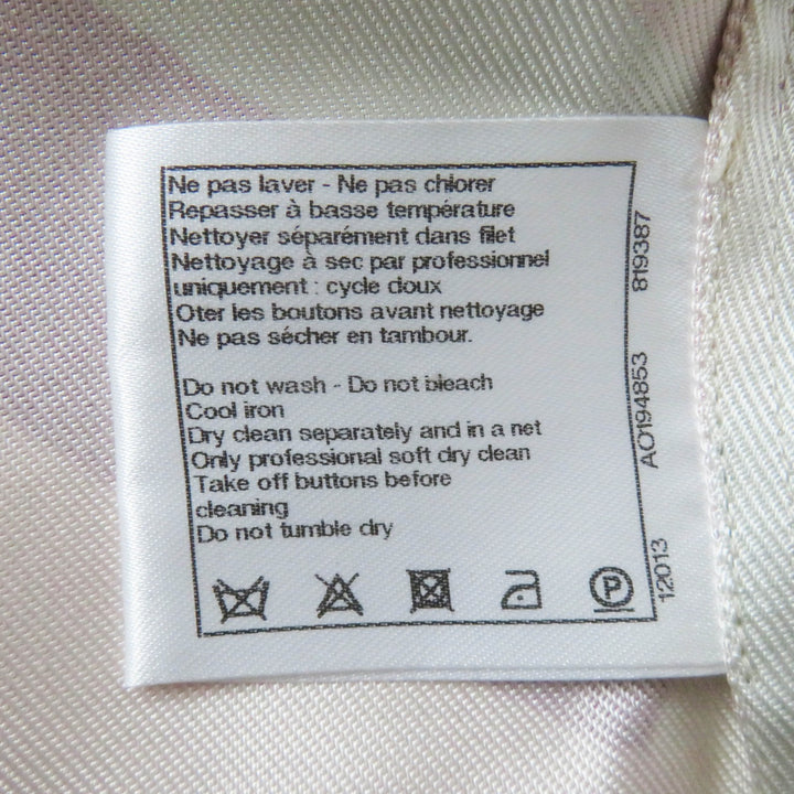 未使用品◎CHANEL シャネル P53088 16C シルク100％ ココマーク柄 半袖 ワンピース ピンク ブルー レッド ベージュ 36 フランス製