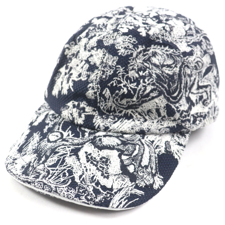 未使用品▼Christian Dior クリスチャンディオール 24TJV922X134 トワル ドュ ジュイ D-PLAYER 帽子 キャップ 59 正規品 レディース
