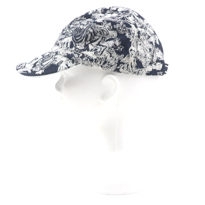 未使用品▼Christian Dior クリスチャンディオール 24TJV922X134 トワル ドュ ジュイ D-PLAYER 帽子 キャップ 59 正規品 レディース